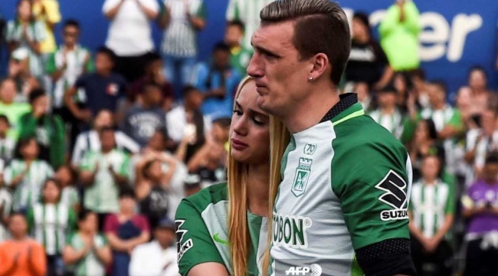 Daniela Rendón y Franco Armani