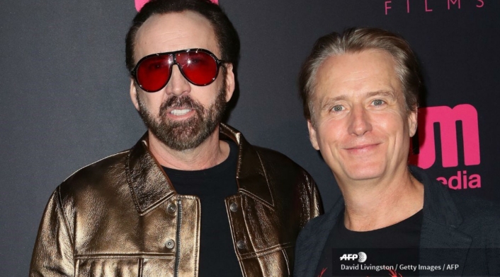Nicolas Cage junto a Linus Roache