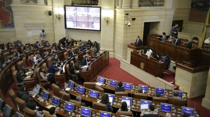 Audiencia publica sobre las objeciones a la JEP llevada acabo en el Congreso de la República. Audiencia publica sobre las objeciones a la JEP llevada acabo en el Congreso de la República.