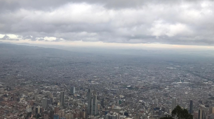 En 2018, la cantidad de turistas extranjeros fue 1.878.537. Esta es la panorámica de Bogotá del domingo 31 de marzo.