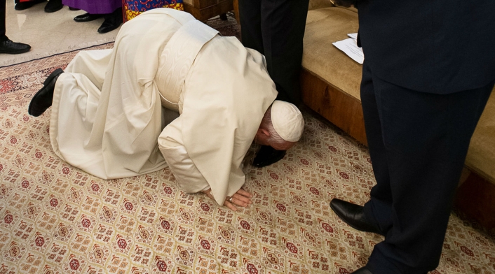 El papa Francisco en el Vaticano con el presidente Salva Kiir y el jefe rebelde Riek Machar, exenemigos llamados a gobernar juntos en Sudán del Sur