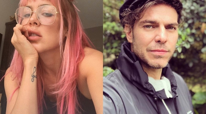La modelo y el actor compartieron en una fotografía y recordaron detalles del pasado.