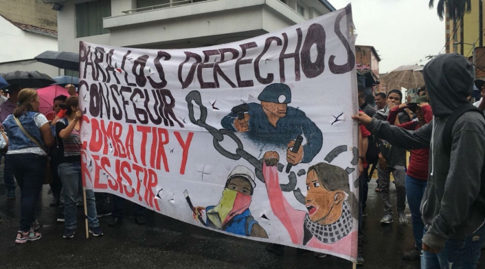 Paro Nacional, en Medellín Paro Nacional, en Medellín