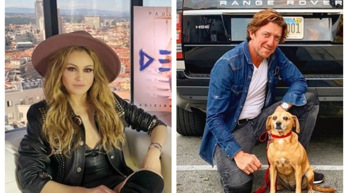 Paulina Rubio y su ex esposo Nicolás Vallejo-Nagera, más conocido como "Colate".