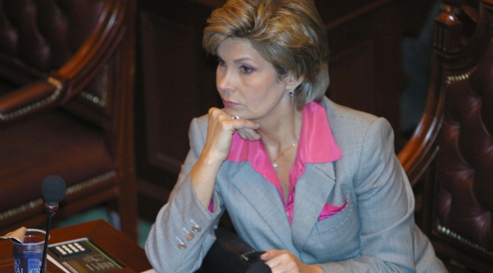 La exsenadora de La U, Piedad Zuccardi. La exsenadora de La U, Piedad Zuccardi.