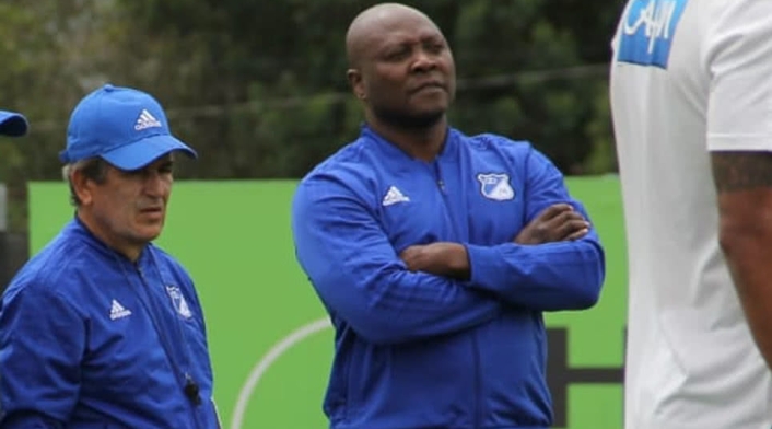 Jorge Luis Pinto y Freddy Rincón en Millonarios