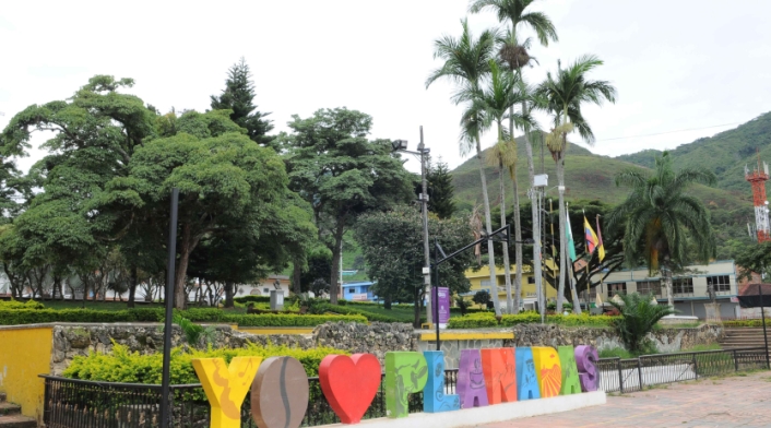 Plaza de Planadas, Tolima.