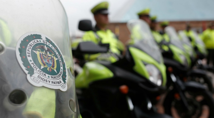 El hecho es investigado por la Policía. Policías de Tránsito en Bogotá