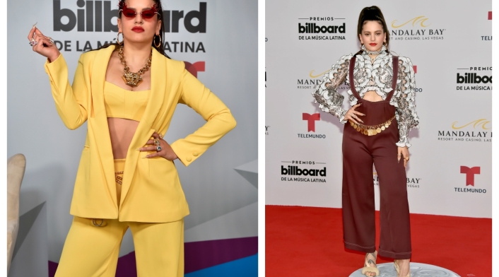 Rosalia en los Premios Latin Billboards 2019