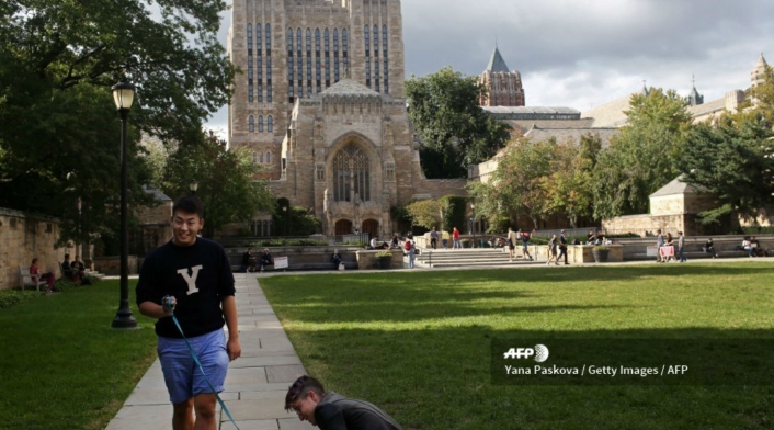 Estudiantes de la Universidad de Yale