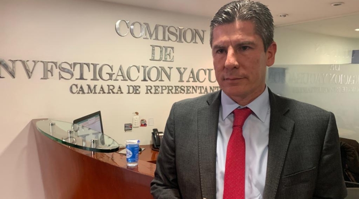 Presidente de la Comisión de Acusación de la Cámara, Ricardo Ferro.