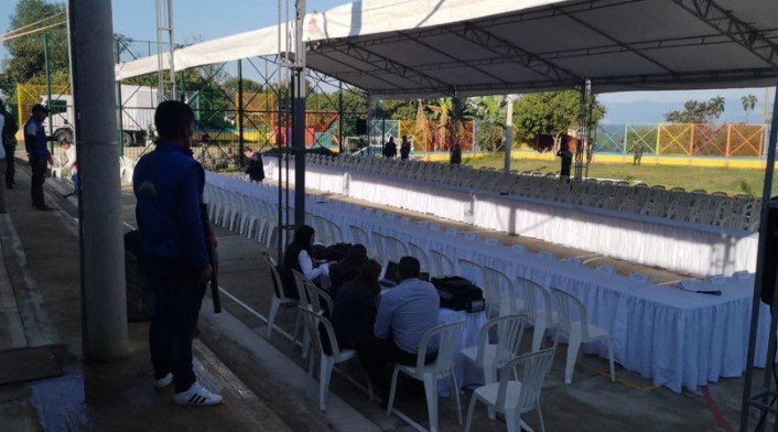 Lugar donde se realizaría la reunión entre Duque y la minga, en Caldono (Cauca)