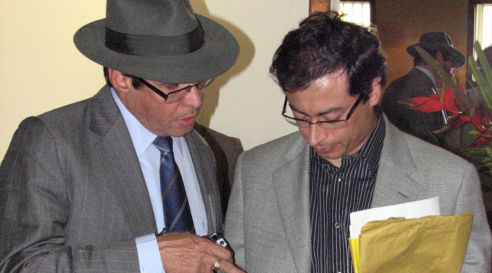Wilson Borja y Gustavo Petro, excompañeros en el Polo Democrático