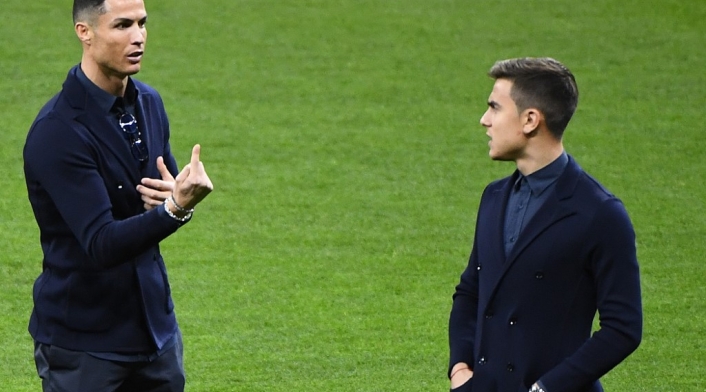 Cristiano Ronaldo y Paulo Dybala