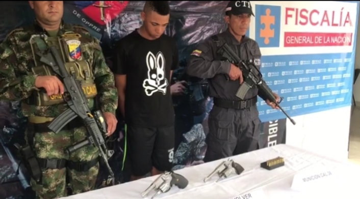 Uno de los presuntos implicados en asesinato de médico en El Bagre, Antioquia.