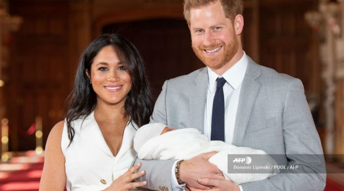 Meghan Markle y el príncipe Harry presentan a su primer hijo