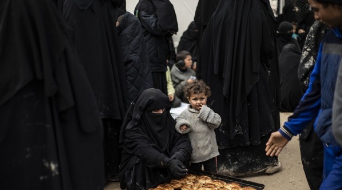 El campamento de AL Hol en Siria refugia 80.000 personas de unas 40 nacionalidades según la Cruz Roja.