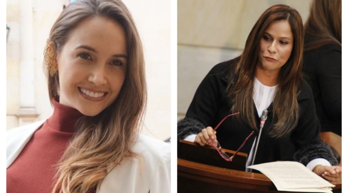 Ana María Castañeda y Maritza Martínez, congresistas