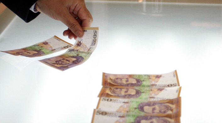 Billetes de 50.000 pesos