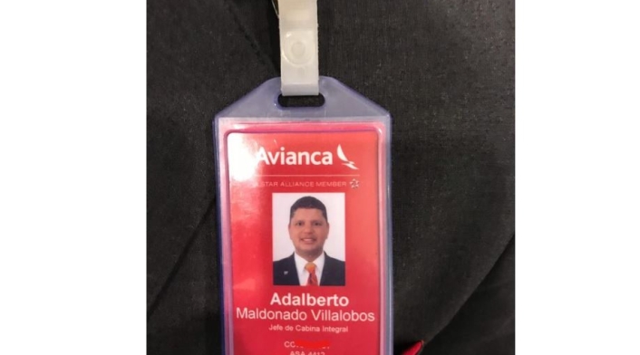 Pasaporte del Colombiano detenido en Barceona, con drogas