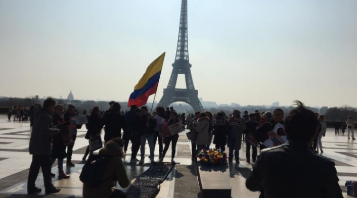 Organizaciones de colombianos en el exterior piden por la paz