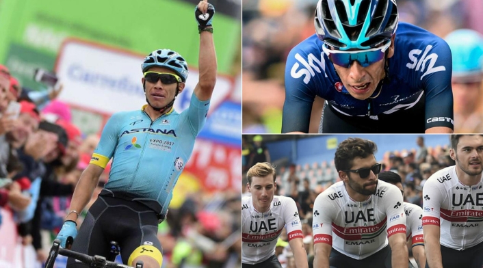 Giro de Italia tendrá la presencia de ocho ciclistas colombianos