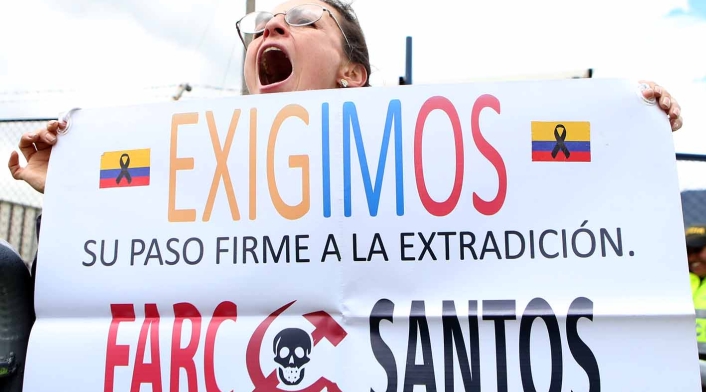 'Jesús Santrich' en cárcel La Picota 17 mayo de 2019