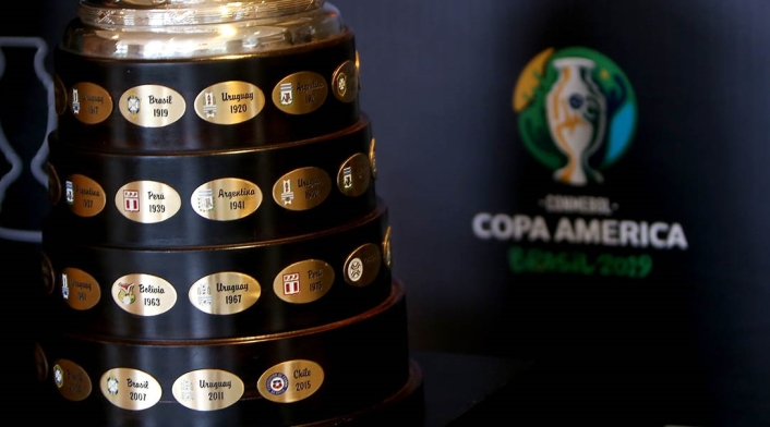 Trofeo de la Copa América en Colombia