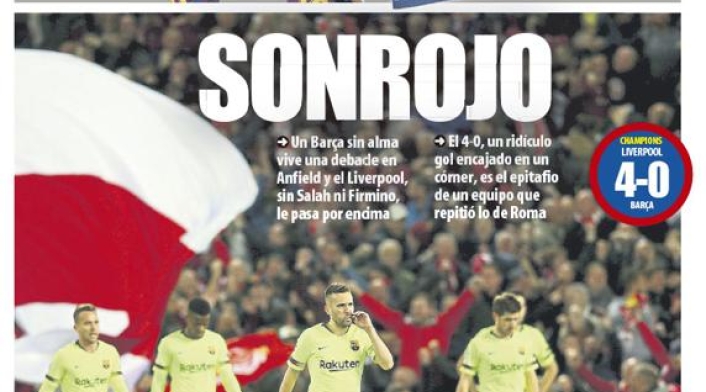 Portada Mundo Deportivo, tras victoria del Liverpool