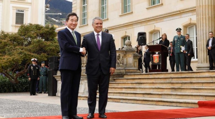 Colombia y Corea