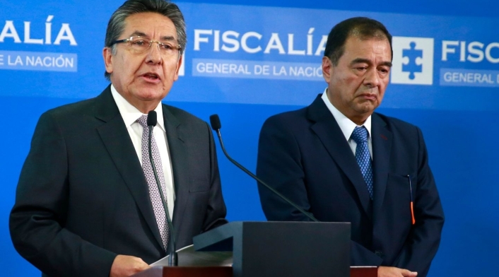 Néstor Humberto Martínez y Fabio Espitia Garzón