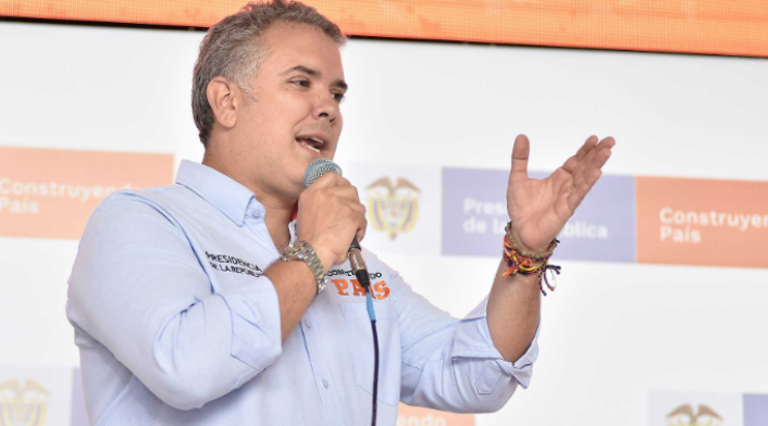 Iván Duque, presidente de Colombia