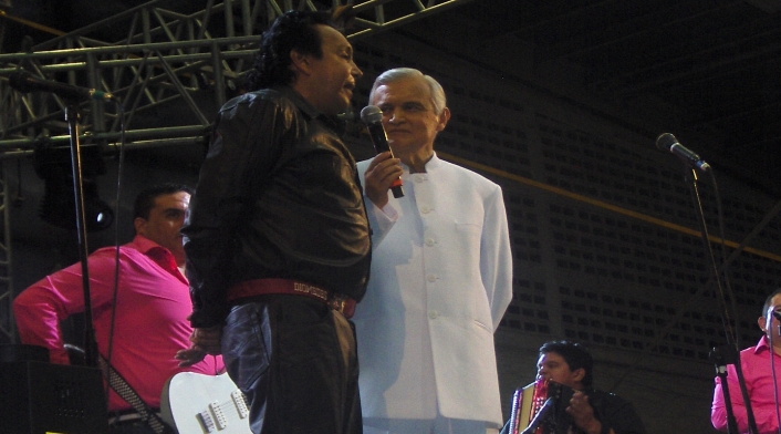 Jorge Barón y Diomedes Díaz