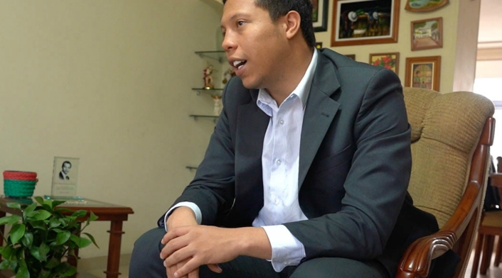 Jorge Colmenares, hermano menor de Luis Andrés Colmenares.