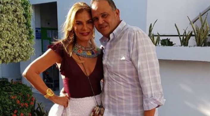 María Monica Urbina y su esposo José Guillermo Hernández María Monica Urbina y su esposo José Guillermo Hernández