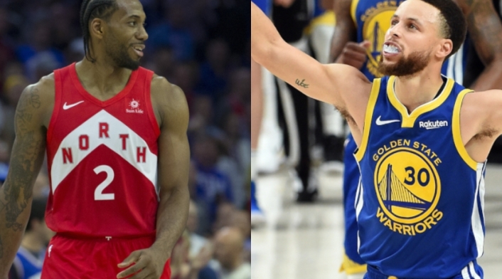 Kawhi Leonard y Stephen Curry