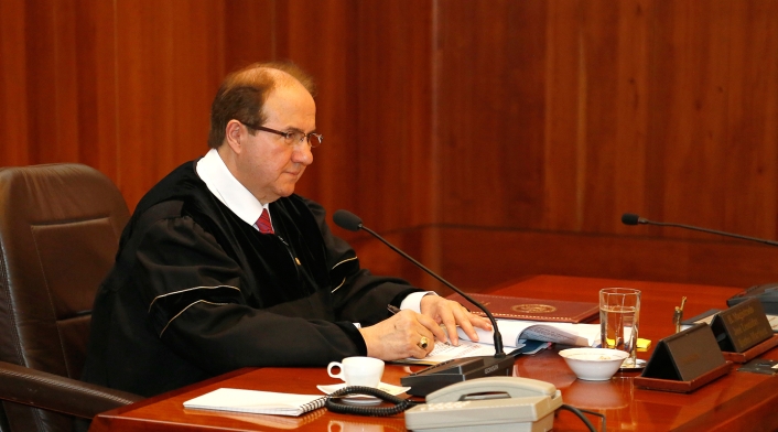 Leonidas Bustos, expresidente de la Corte Suprema de Justicia Leonidas Bustos, expresidente de la Corte Suprema de Justicia