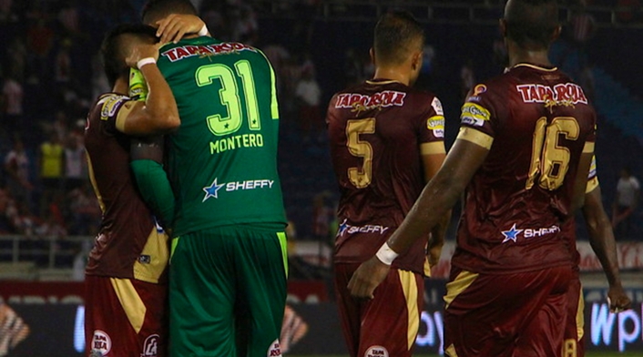 Deportes Tolima tras atajarle un punto a Atlético Júnior