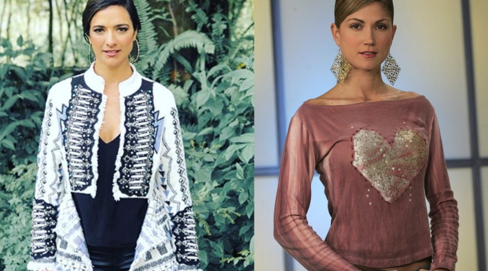 La modelo recordó a Marulanda y otras colegas cuando iniciaron en el modelaje.