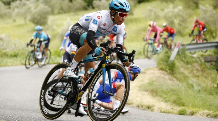 Miguel Ángel López, ciclista colombiano