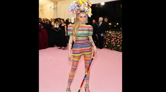 Cara Delevingne en la Met Gala 2019