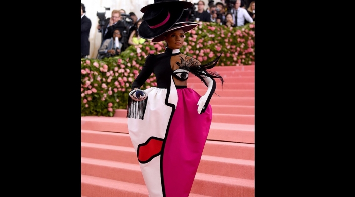 Janelle Monáe en la Met Gala 2019