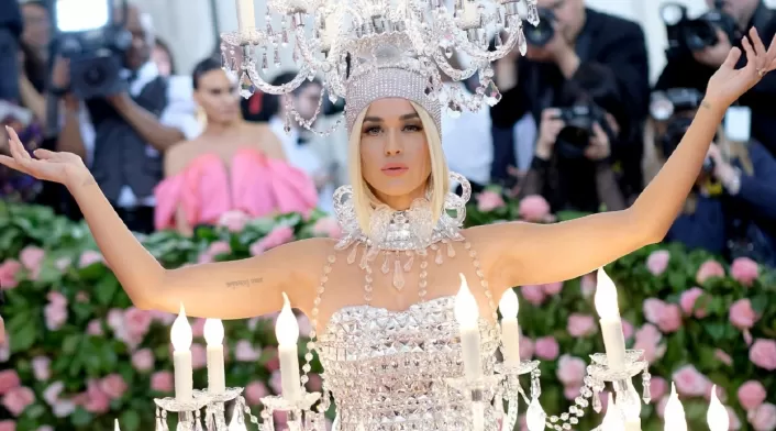 Katy Perry en la Met Gala 2019
