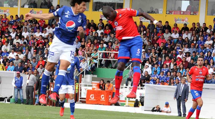 Millonarios vs Pasto. Millonarios vs Pasto.