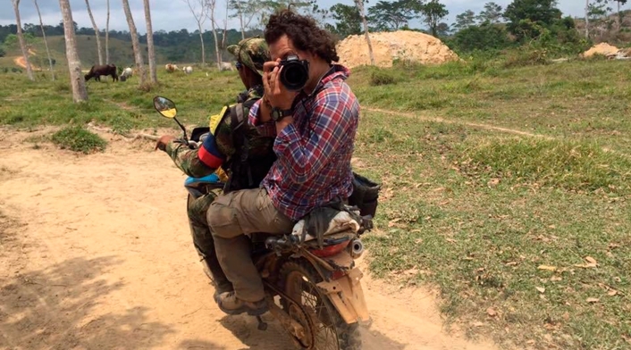 El fotógrafo Federico Ríos. La congresista María Fernanda Cabal señaló en un trino que era Nicholas Casey, periodista de The New York Times El fotógrafo Federico Ríos. La congresista María Fernanda Cabal señaló en un trino que era Nicholas Casey, periodista de The New York Times