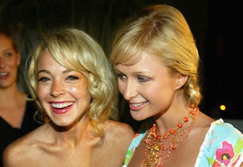 Paris Hilton and Lindsay Lohan
