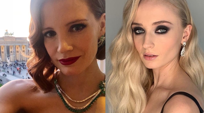 Las actrices aparecieron en un centro comercial de la Ciudad de México.