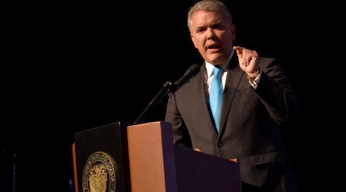 Presidente de Colombia, Iván Duque.