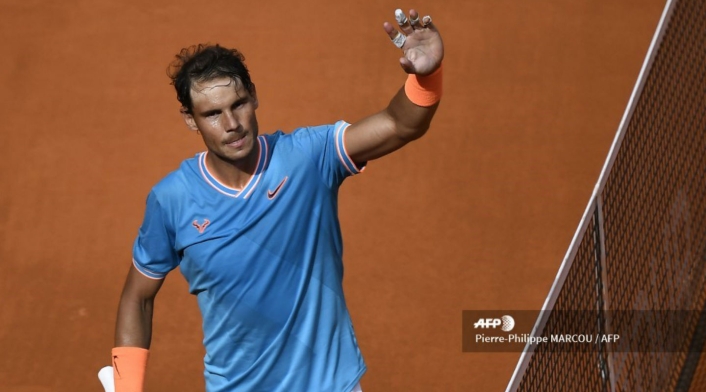 Rafael Nadal en Torneo de Madrid Rafael Nadal en Torneo de Madrid
