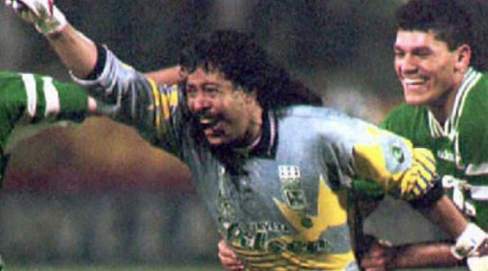 René Higuita, arquero histórico de Atlético Nacional